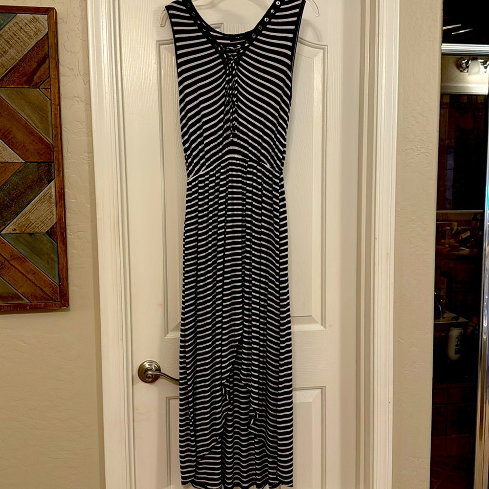 Expresso Navy and White dress